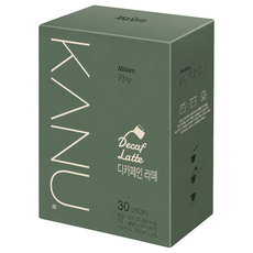 카누 디카페인 라떼 스틱커피, 13.5g, 30개입, 1개