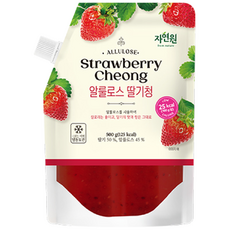 [자연원] 알룰로스 딸기청, 1개, 500g