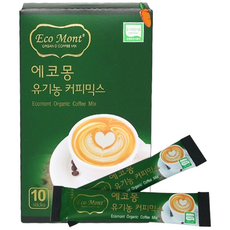 에코몽 유기농 커피믹스, 10개입, 5개, 12g