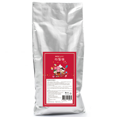바스참 크림버블바스 거품 입욕제 딸기 리필용, 1kg, 1개