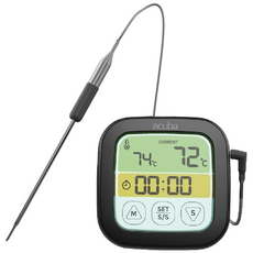 아쿠바 까망이 오븐온도계 CS-OT PRO 디지털 온도 타이머 방수 탐침프로브 조리용온도계, 1개
