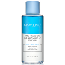 맥스클리닉 프로 히알루론 아이앤립 메이크업 리무버, 160ml, 1개