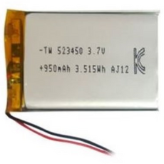 리튬폴리머 배터리 3.7V 950mAh, 1개, 1개입