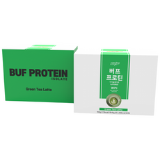 버프 프로틴 단백질파우더 녹차라떼맛 900g 20회분량 단백질 쉐이크 식사대용 다이어트, 1개