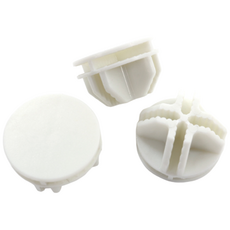 심비오시스 조립식 소형 강아지 고양이 철망 울타리 철장, 화이트, 1세트