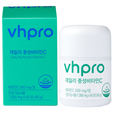 VITAMIN HOUSE 維他命C補充錠 60g, 1罐, 60顆