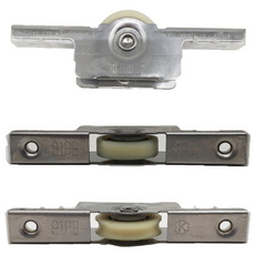 하이샷시 스텐로라 91PB 외롤러 홈 오메가 평 샷시롤러 샤시용로라, 1. 91PB (홈), 1개