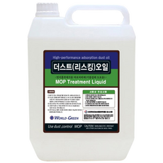 먼지 흡착제거 마포 기름걸레오일 더스트 솔루션 리스킹 오일 4L, 1개