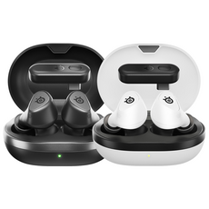 Steelseries 賽睿 Arctis GameBuds 無線電競耳機 雙模連線, 黑色,PS版
