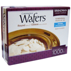 세례 무교병 성찬떡 100인용 성찬전병 빵 성례식떡, 14g, 1개