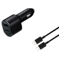 삼성 60W(45W+15W) 듀얼 차량용충전기, 블랙, L5300