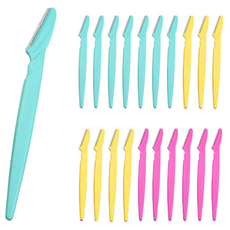 라스고 눈썹칼 안전캡, 20개, 3색