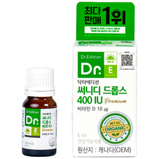 닥터 써니디 드롭스 400IU, 1개, 6ml