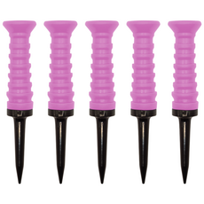 볼벤 골프티 무저항 실리콘티 골프티꽂이, 핑크, 5개