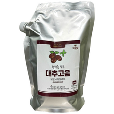 보은 수제 대추차 대추고음 대추곰 카페 대용량 전통차, 2kg, 1개, 1개입