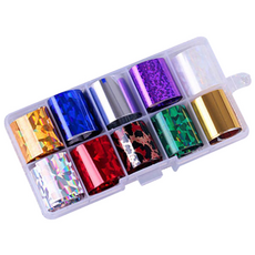 Funny Nail 金屬膜美甲貼紙10種組合, 11, 1個