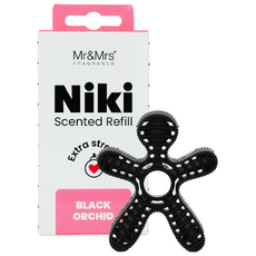 NEW 미스터앤미세스 차량용 방향제 니키 리필 12g, 니키리필 블랙오키드, 1개