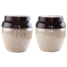 大蒜鹽 350g+鹹草鹽 350g組, 1套