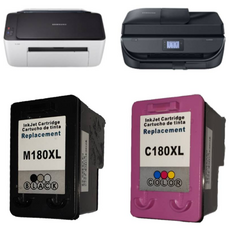 삼성 M180 C180 잉크 호환 SL-J1660, 1개, M180XL 검정 대용량 잉크