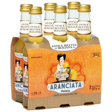 Polara 西西里 Aranciata Navelina 柳橙果汁氣泡飲, 6個, 275ml