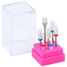 MEIBROWN 陶瓷美甲鑽頭組 M07040, 混合顏色, 1套