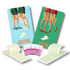 실키왁스 제모패드 알로에스트립 20매 +레몬스트립 20매