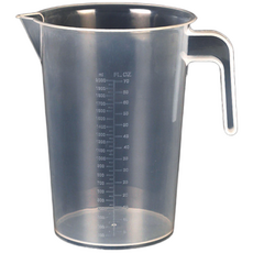 캔들바다 S- 플라스틱비커 - 2L (2000ml), 1개