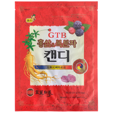 Korea Food 紅蔘覆盆莓糖, 1袋, 200g