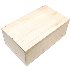 LAtelierDeBois 梧桐木寵物狗葬禮用棺材, 1個