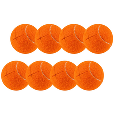 HGA 테니스공 의자 발커버, 8개, 오렌지색