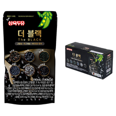 삼육두유 더블랙 프리미엄 파우치 두유 6가지 블랙푸드 & 3대 영양소 함유, 190ml, 20개
