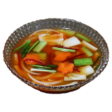 [함채김치] 나박김치 1.7kg 무설탕 무조미료 맛있는 국내산 나박물김치, 1개