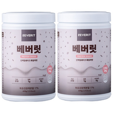 베버릿 단백질쉐이크 흑임자맛, 2개, 600g