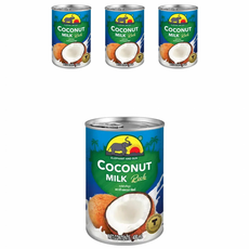 엘리펀트앤썬 태국 저당 코코넛밀크(코코넛추출물 85%), 4개, 400ml