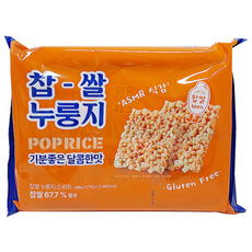 추억의 찹쌀 누룽지 팝 달콤한맛 12p, 1개, 288g
