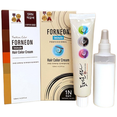 기린 포네온 스파 1분 헤어칼라 120g, 1N 흑갈색, 1개