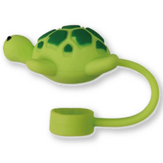 리빙릿 귀여운 동물 15종 텀블러 빨대 마개 10mm 스탠리 호환 퀜처 텀꾸, 1개, 거북이