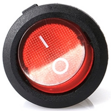 방수 금속 푸시버튼 DC12V 레드링 LED 래칭 스위치 블랙 와이어 커넥터 일체형 자가유지 버튼스위치, 1개