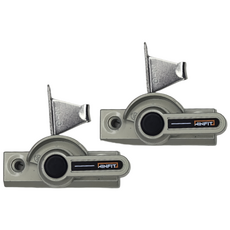 toolkick 양방향 창문 크리센트 고리 창문 걸쇠 베란다 창문 잠금장치 소형, 2개