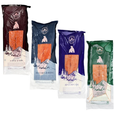 화이트베어 씨로드 연어 통필렛 (약1.1KG) 훈제연어 냉동연어, 훈제연어필렛 약1kg, 1개