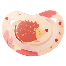 더블하트 노리개젖꼭지 FunFriends 1단계/2단계/3단계, 3단계, 고슴도치, 1개