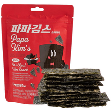 당당헬시 파파김스 스파이시 김과자 [원산지:국산(충청남도 서천군)], 3개, 20g