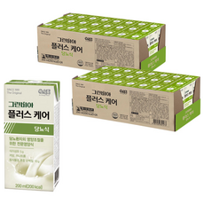 정식품 그린비아 플러스케어 당뇨식, 200ml, 48개