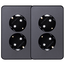 藝術金屬灰奧特萊斯 2, 2個