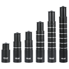셀렉트템 자전거 ESLNF 핸들 높이조절 헤드업 익스텐더 스템라이저, 1개, 155mm