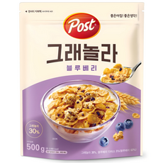 Post 格蘭諾拉麥片 藍莓口味, 500g, 1包