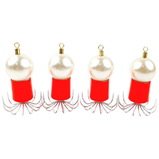 손피싱 연질바늘 12발 쭈꾸미볼 애자 40g 50g 60g 70g 진주 그린야광 골드 쭈꾸미 문어 갑오징어 채비 낚시, 1세트, 6개입