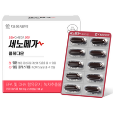 대웅제약 세노메가 콜레다운 영양제 108g, 120정, 1개