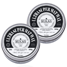 무칸 울트라 슈퍼 매트 헤어왁스, 100g, 2개