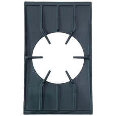 업소용 가스렌지 상판 2열 중앙 상판 495x300 간택기 석쇠 주물, LPG